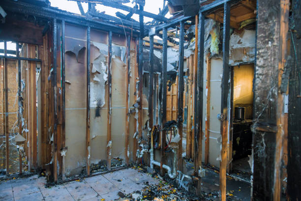 Professional Fire Damage Assessment technician working in Big Timber, MT